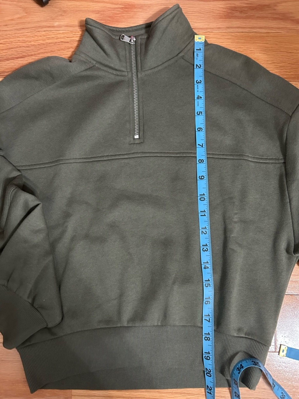 H&M quarter zip sweatshirt with pockets - Picture 5 of 6